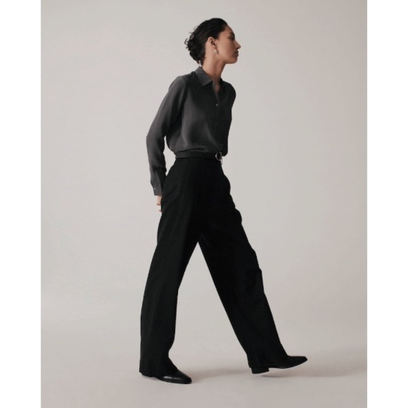 EVERLANE The Way-High Drape Pant 8S NWT - Picture 11 of 14